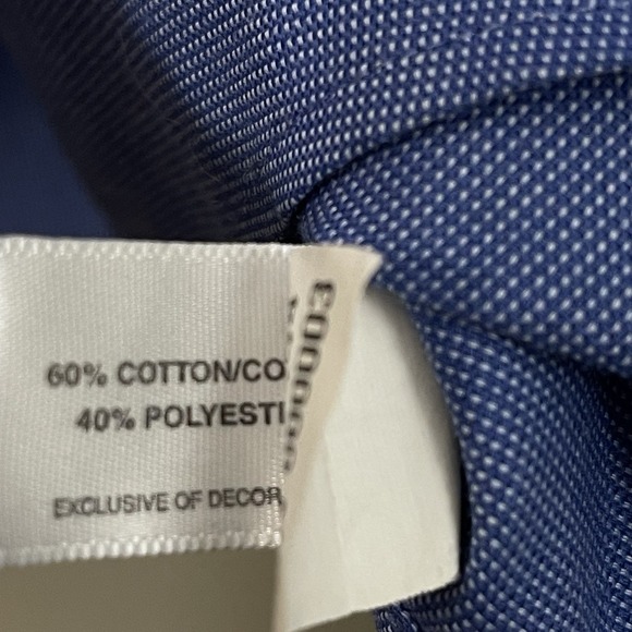 Cutter & Buck Ford Business Shirt Embroidered Blue Button Down Men's Size M - Picture 7 of 8